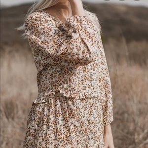 Rylee + Cru Women’s Bloom Floral Midi Dress